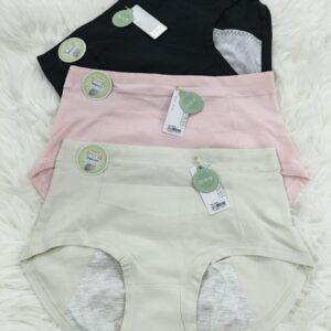 3 Pis Period Panty 1199Tk Black Pink Lemon